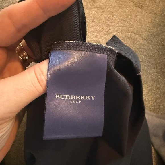 Burberry Golf Black Plaid Accent Skort Sz L - Picture 7 of 7